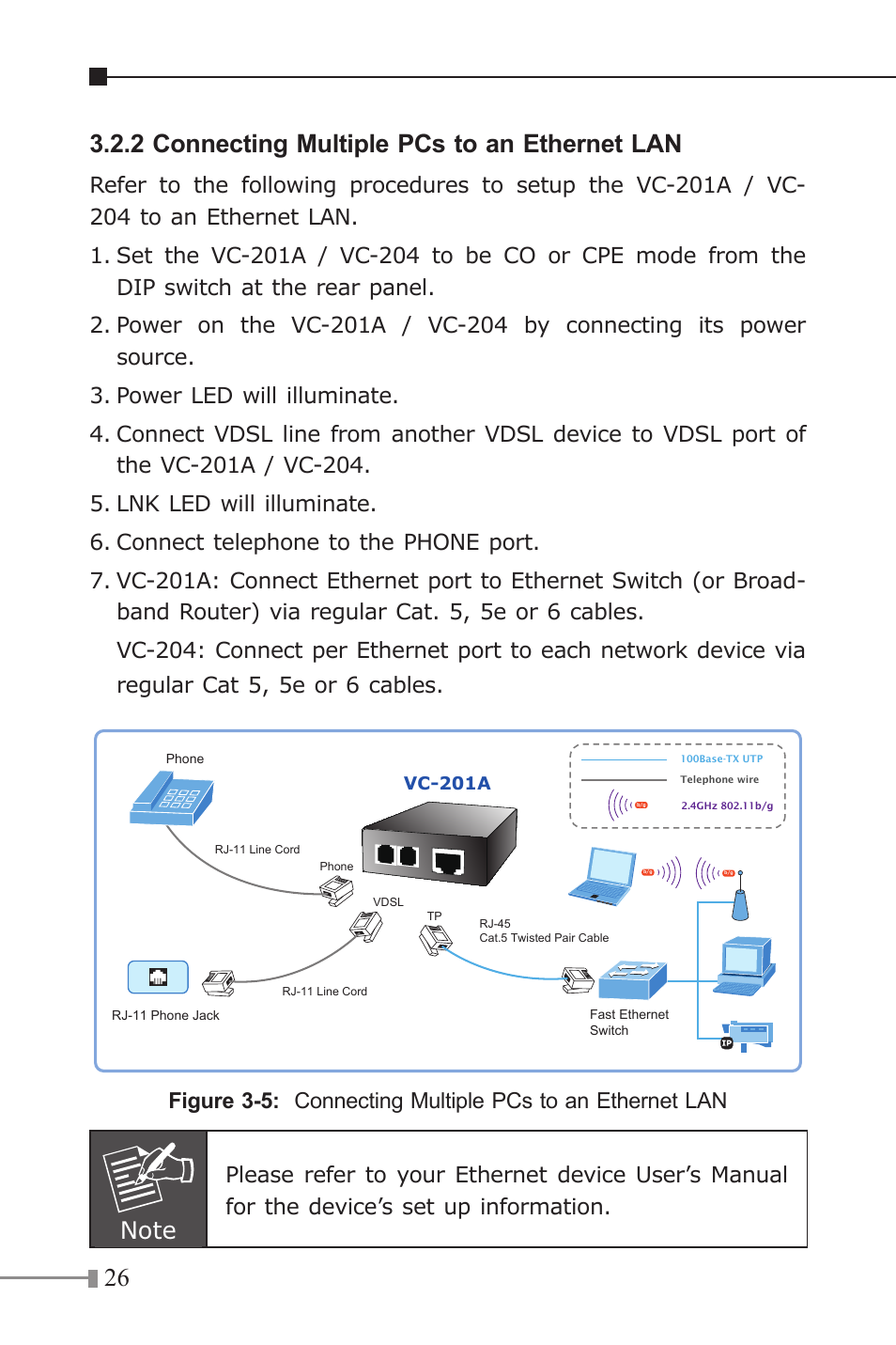 PLANET VC-202A User Manual | Page 26 / 36