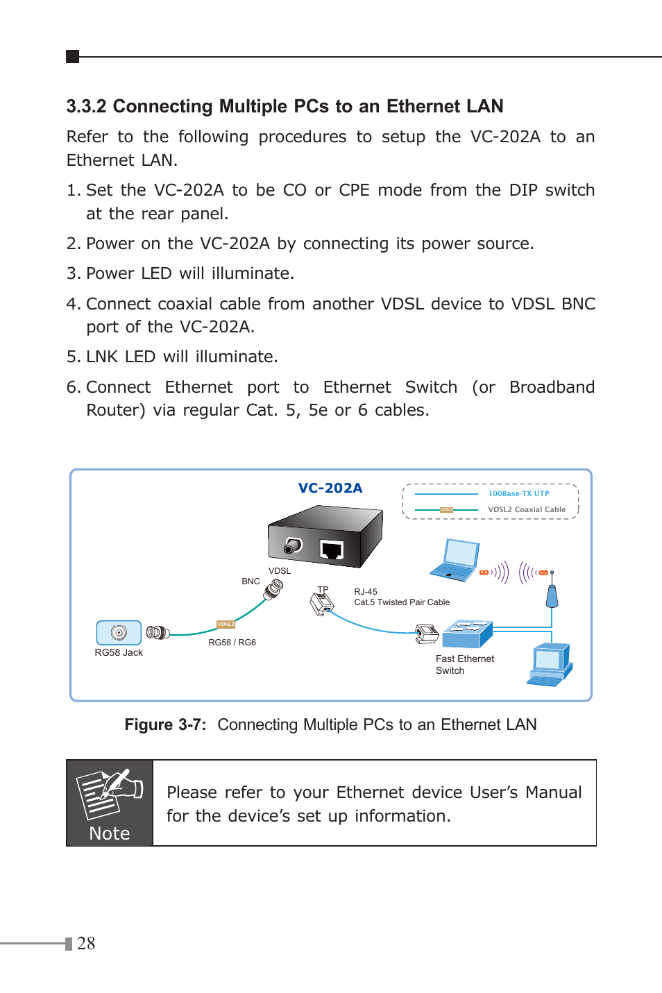 PLANET VC-202A User Manual | Page 28 / 36