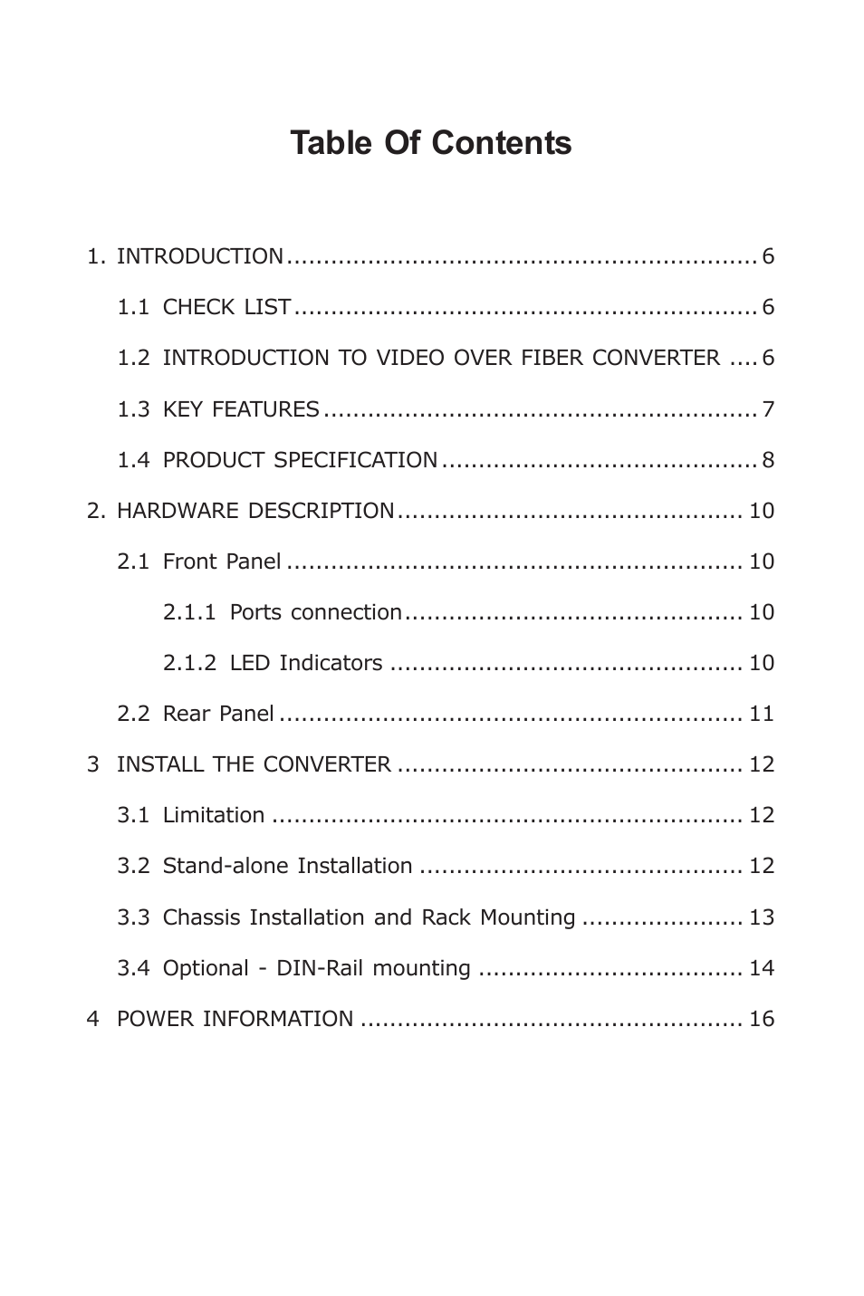 PLANET VF-102-KIT User Manual | Page 5 / 16