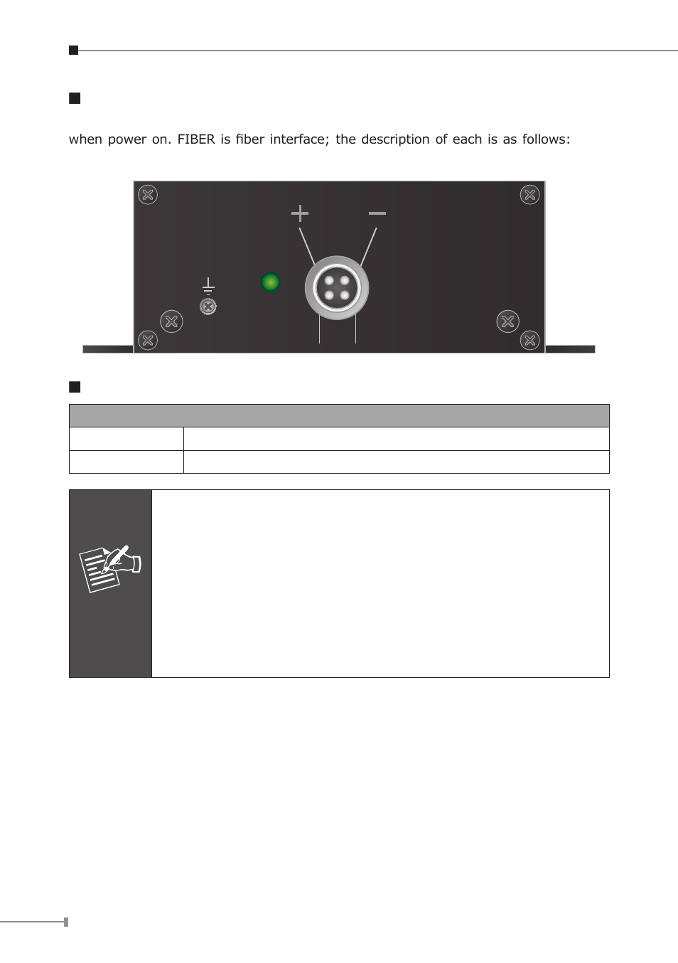 Power notice | PLANET VF-402-KIT User Manual | Page 14 / 20