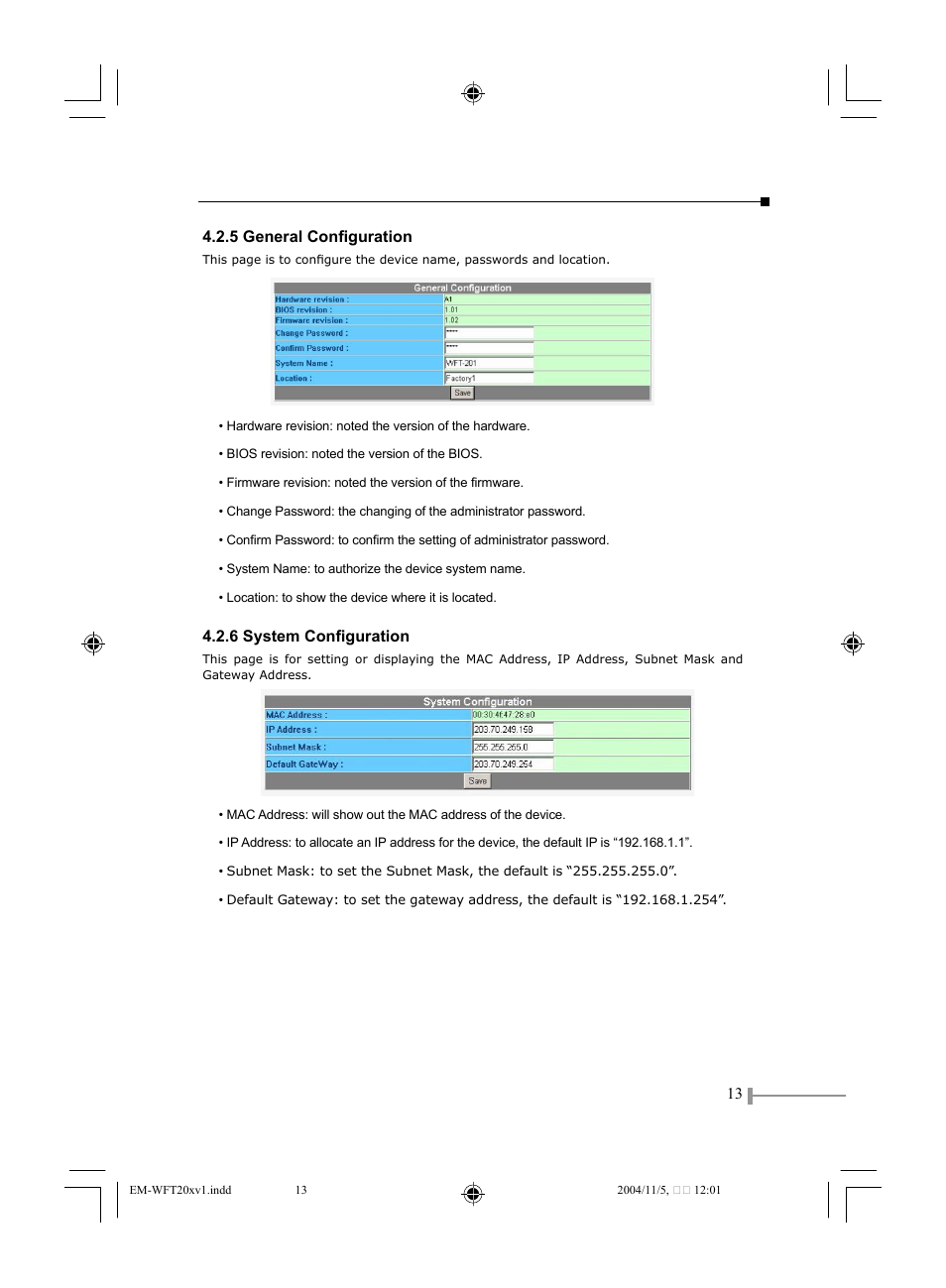 PLANET WFT-201 User Manual | Page 15 / 22