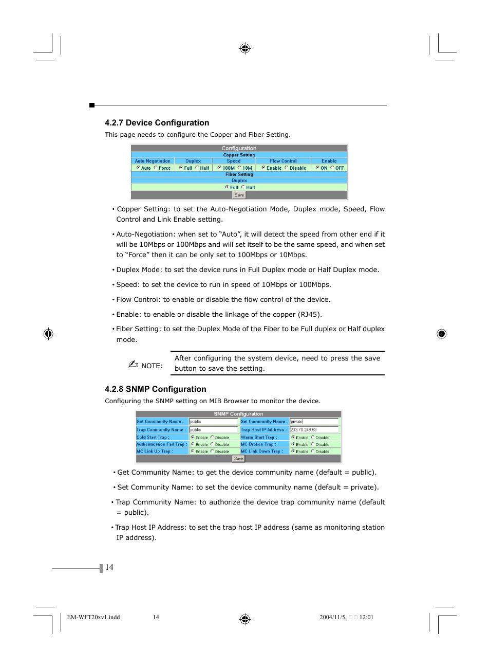 PLANET WFT-201 User Manual | Page 16 / 22