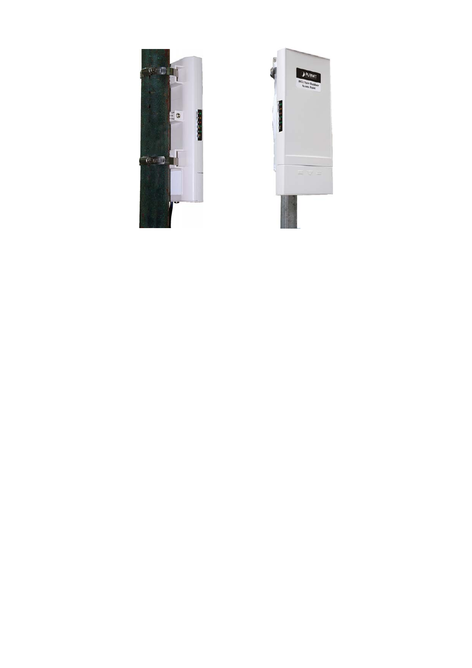 Figure 13 pole mounting – step 2 | PLANET WNAP-7300 User Manual | Page 22 / 70