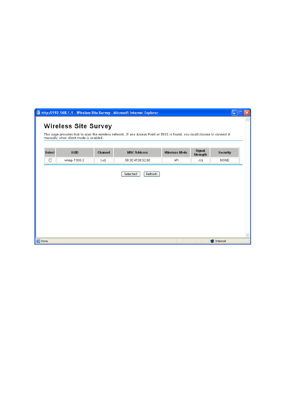 9 site survey, Figure 28 site survey | PLANET WNAP-7300 User Manual | Page 40 / 70