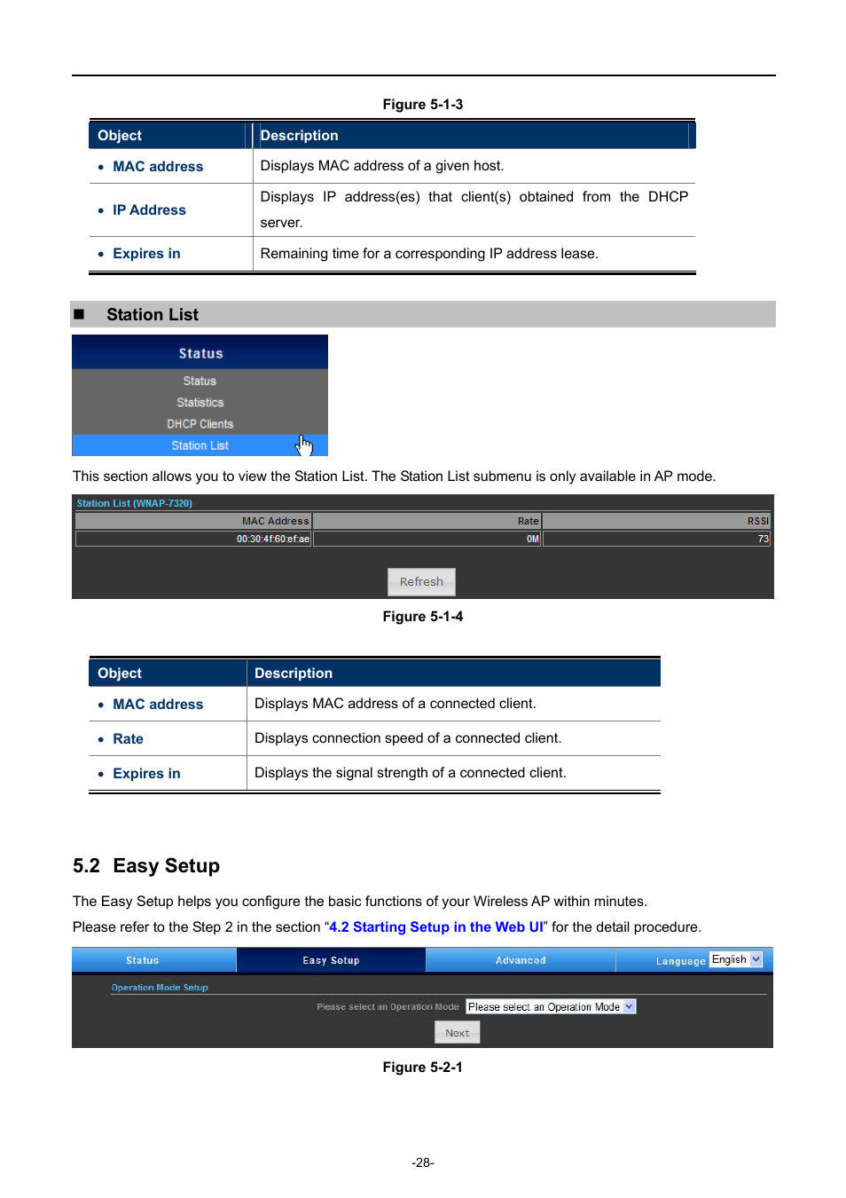 2 easy setup, Easy setup | PLANET WNAP-7320 User Manual | Page 36 / 106