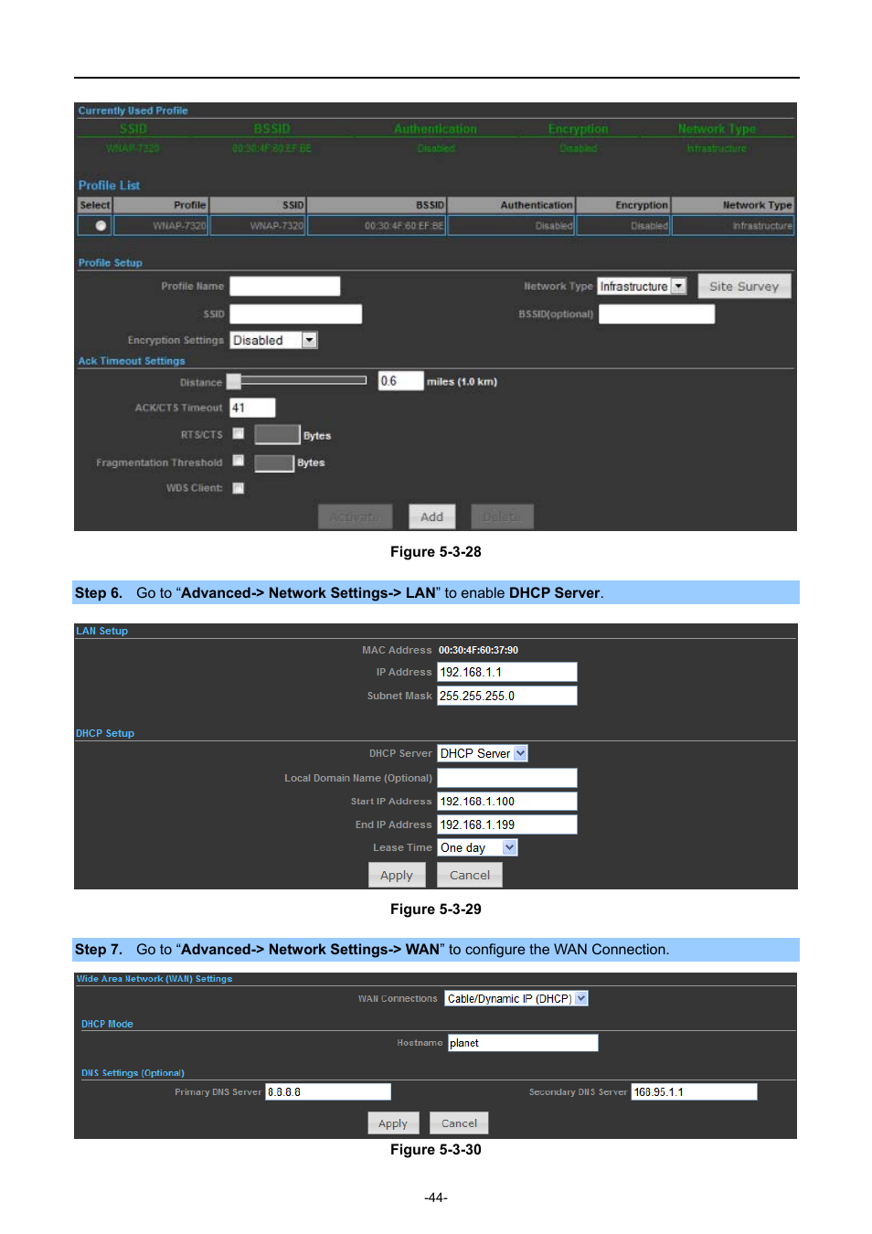 PLANET WNAP-7320 User Manual | Page 52 / 106