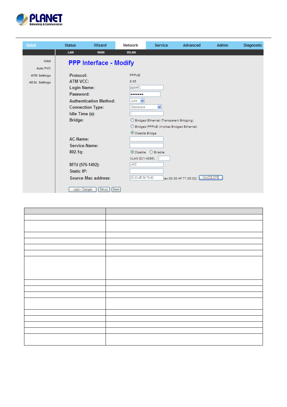 PLANET ADN-4101 User Manual | Page 36 / 73