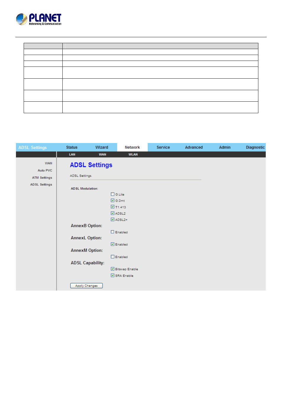 PLANET ADN-4101 User Manual | Page 38 / 73