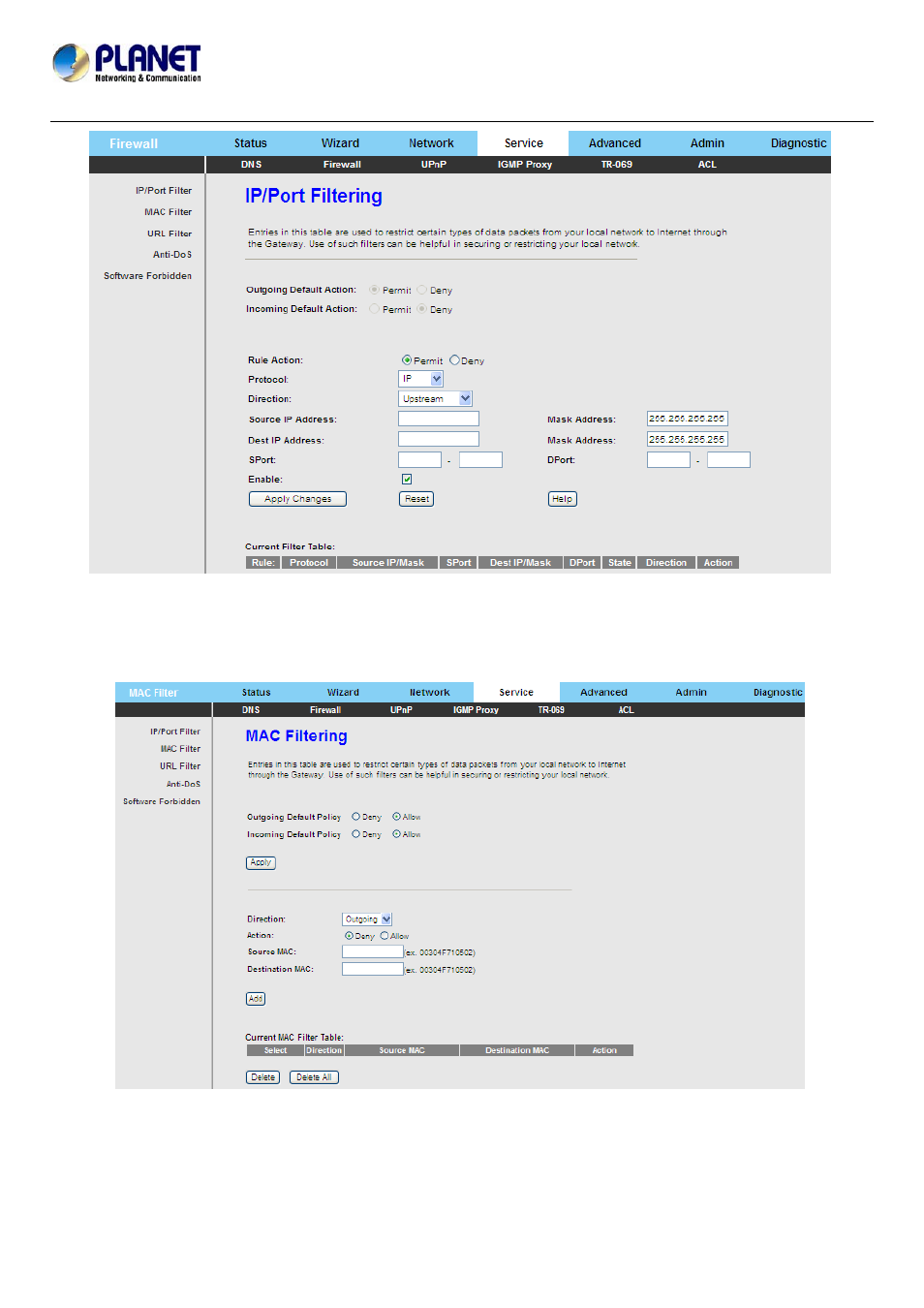 PLANET ADN-4101 User Manual | Page 48 / 73
