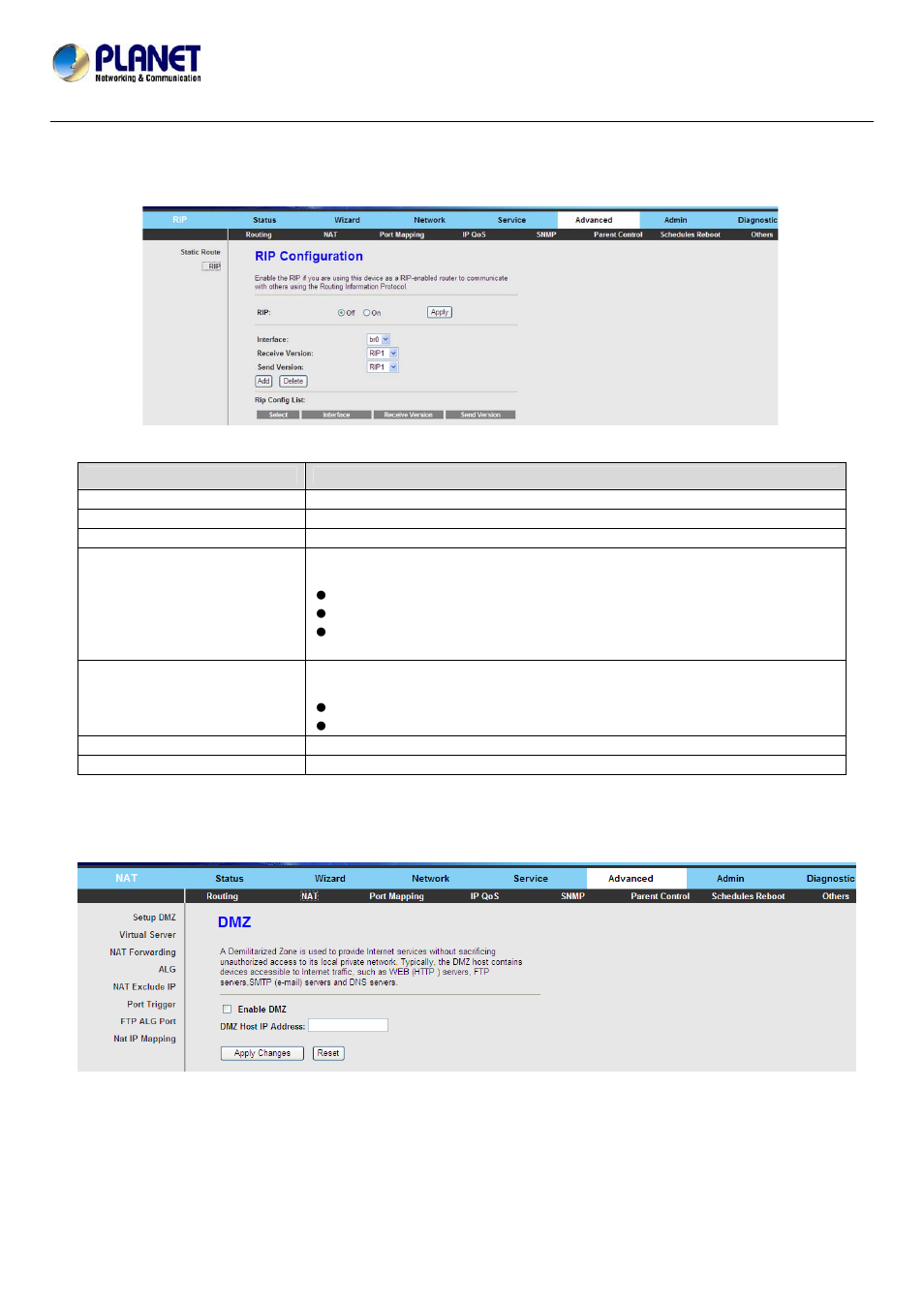 2 nat, 2 nat…………………………………………………………………………………………51 | PLANET ADN-4101 User Manual | Page 56 / 73