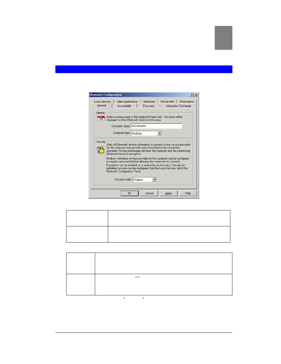 Chapter 5 configuration, General, Configuration | Chapter 5 | PLANET BT-200U User Manual | Page 18 / 29