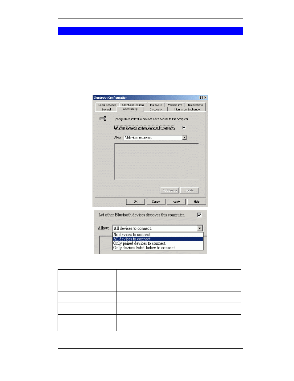Accessibility | PLANET BT-200U User Manual | Page 19 / 29