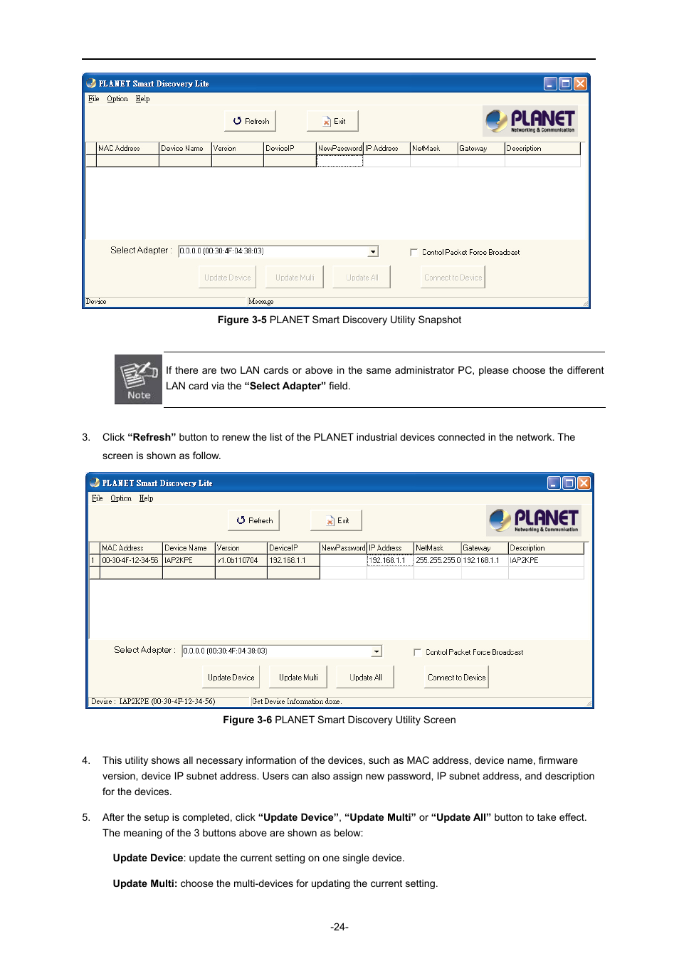 PLANET IAP-2000PE User Manual | Page 25 / 82