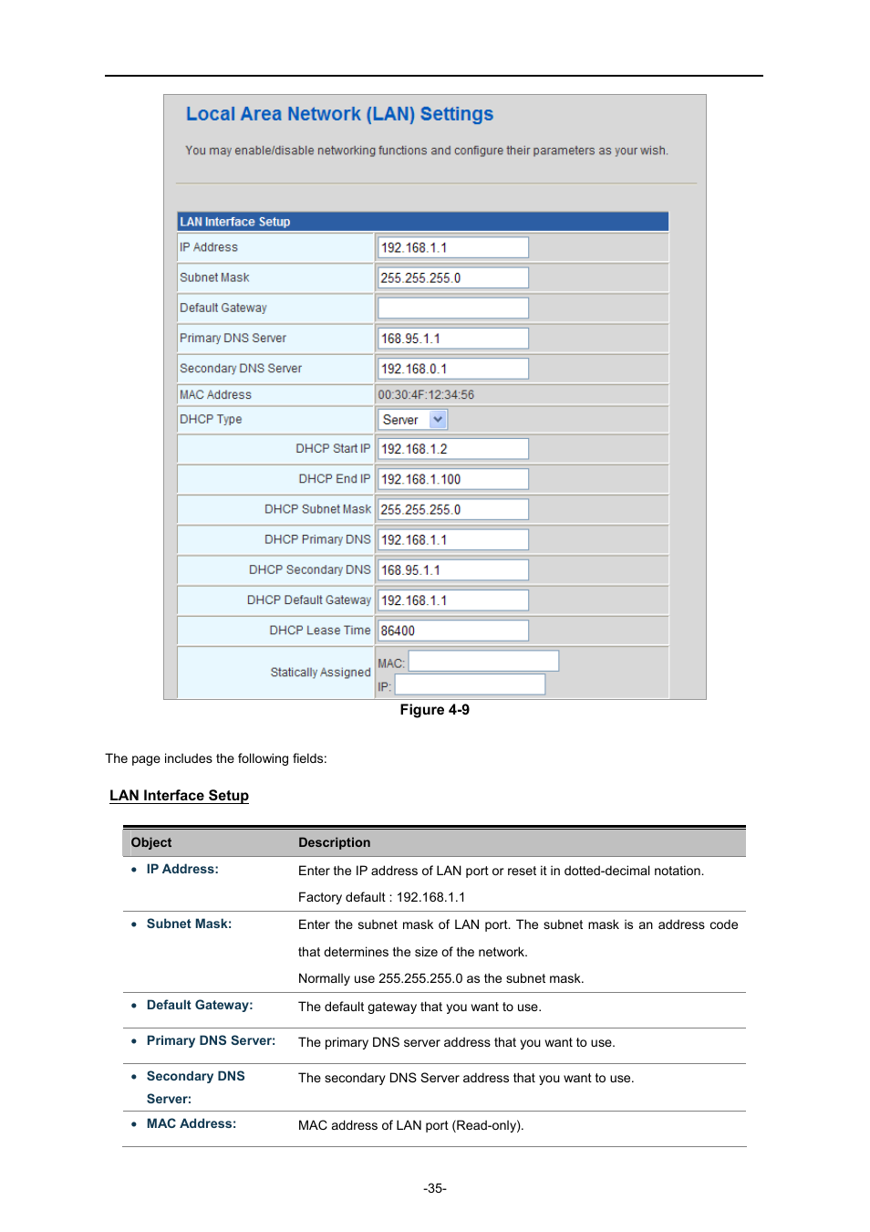 PLANET IAP-2000PE User Manual | Page 36 / 82