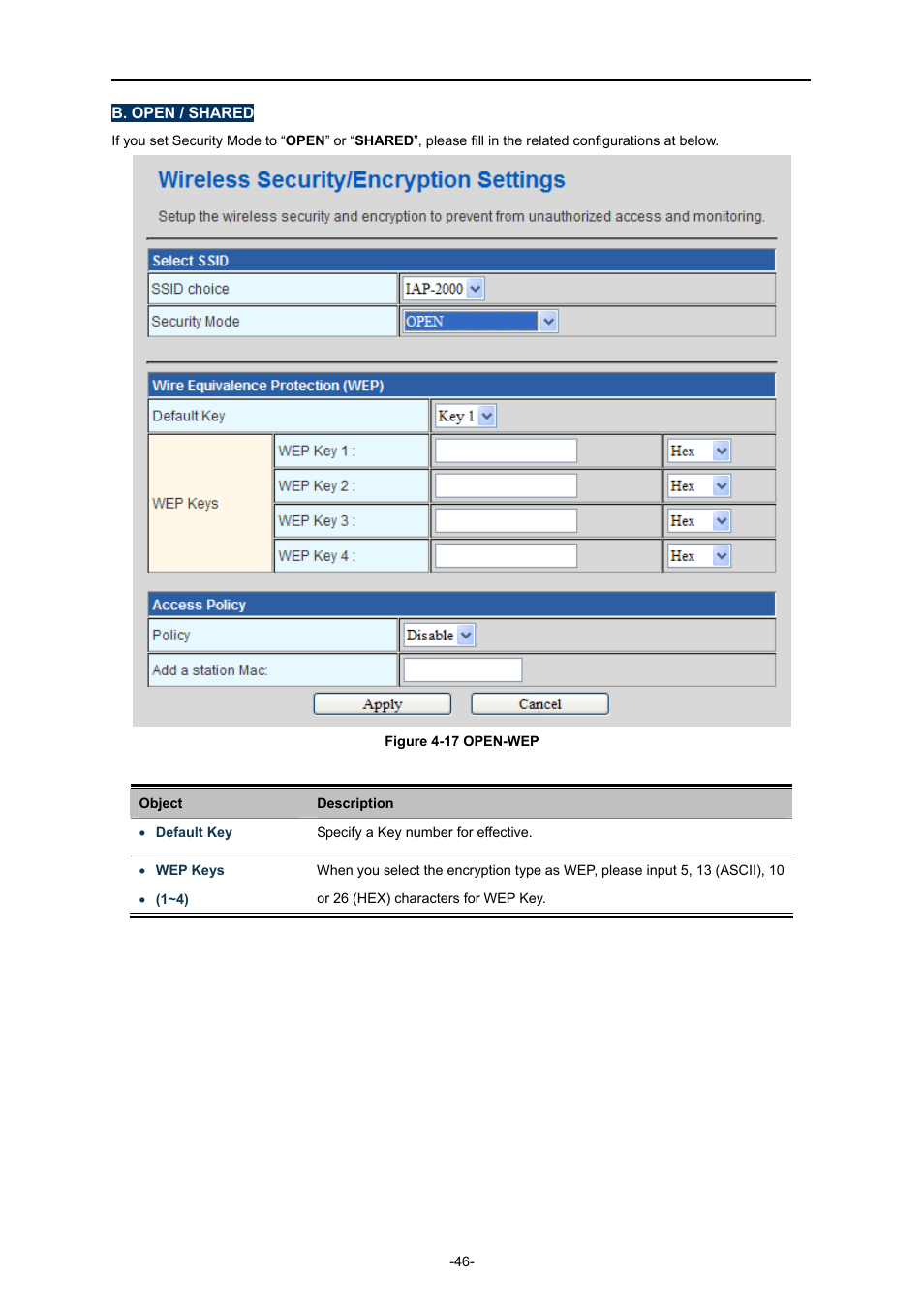 PLANET IAP-2000PE User Manual | Page 47 / 82