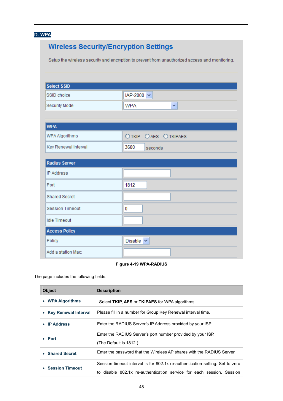 PLANET IAP-2000PE User Manual | Page 49 / 82