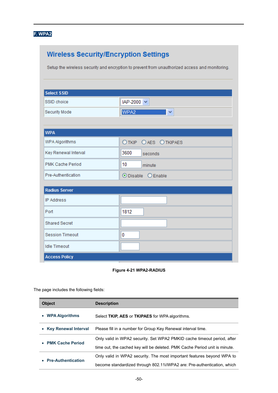 PLANET IAP-2000PE User Manual | Page 51 / 82