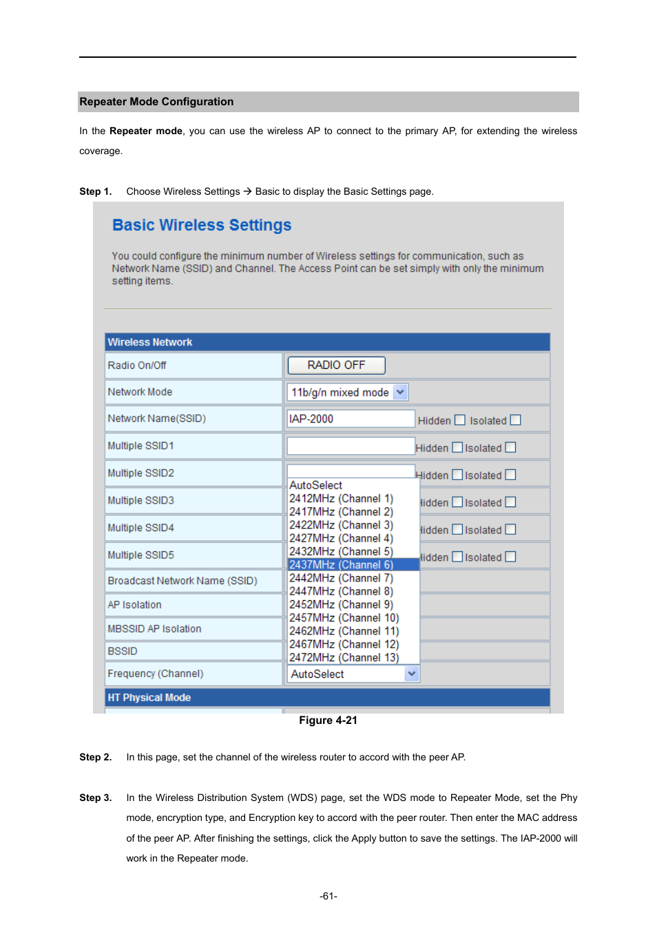 PLANET IAP-2000PE User Manual | Page 62 / 82