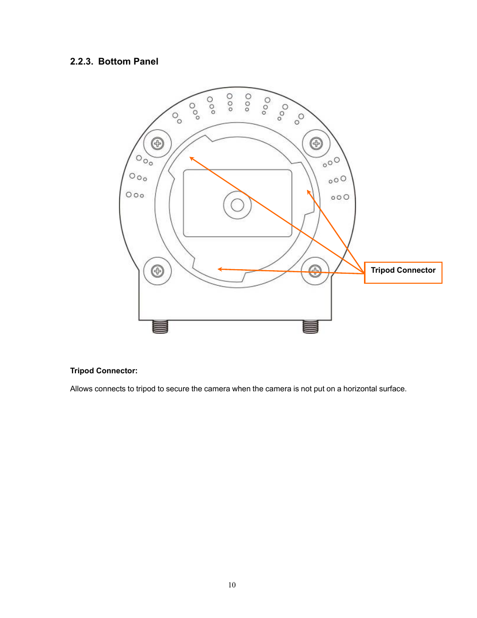 Bottom panel | PLANET ICA-HM220W User Manual | Page 11 / 88