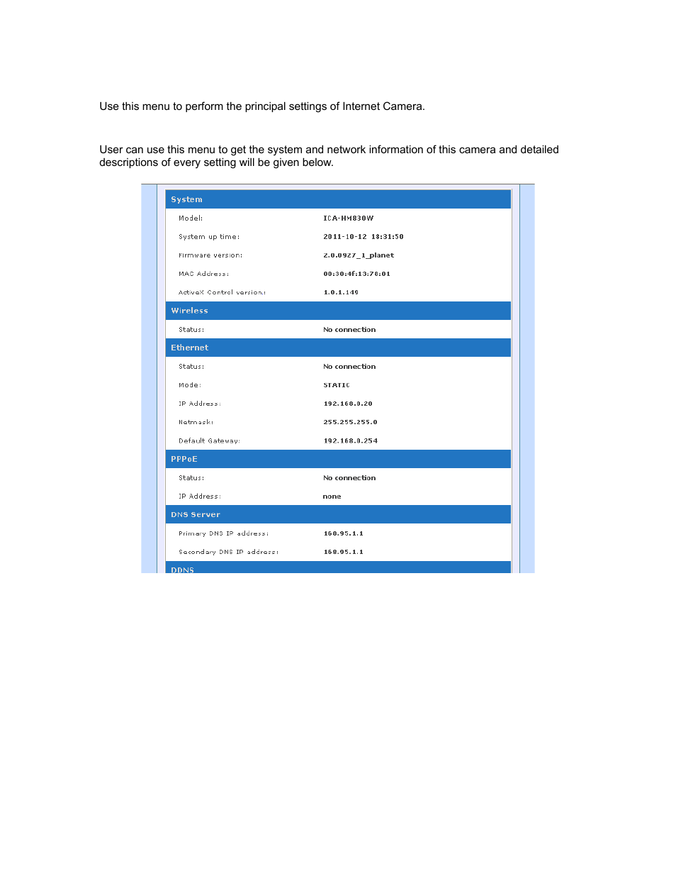 9 system maintain, 1 system information | PLANET ICA-HM830W User Manual | Page 55 / 81