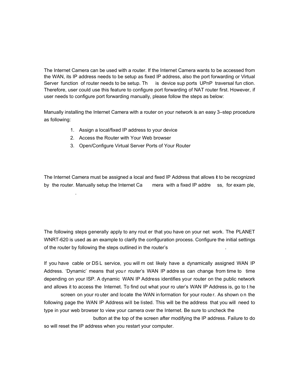 Appendix e:configure port forwarding manually, Appendix e: configure port forwarding manually | PLANET ICA-HM830W User Manual | Page 71 / 81