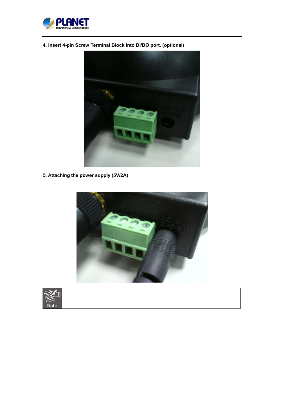 PLANET ICA-W7100 User Manual | Page 15 / 61