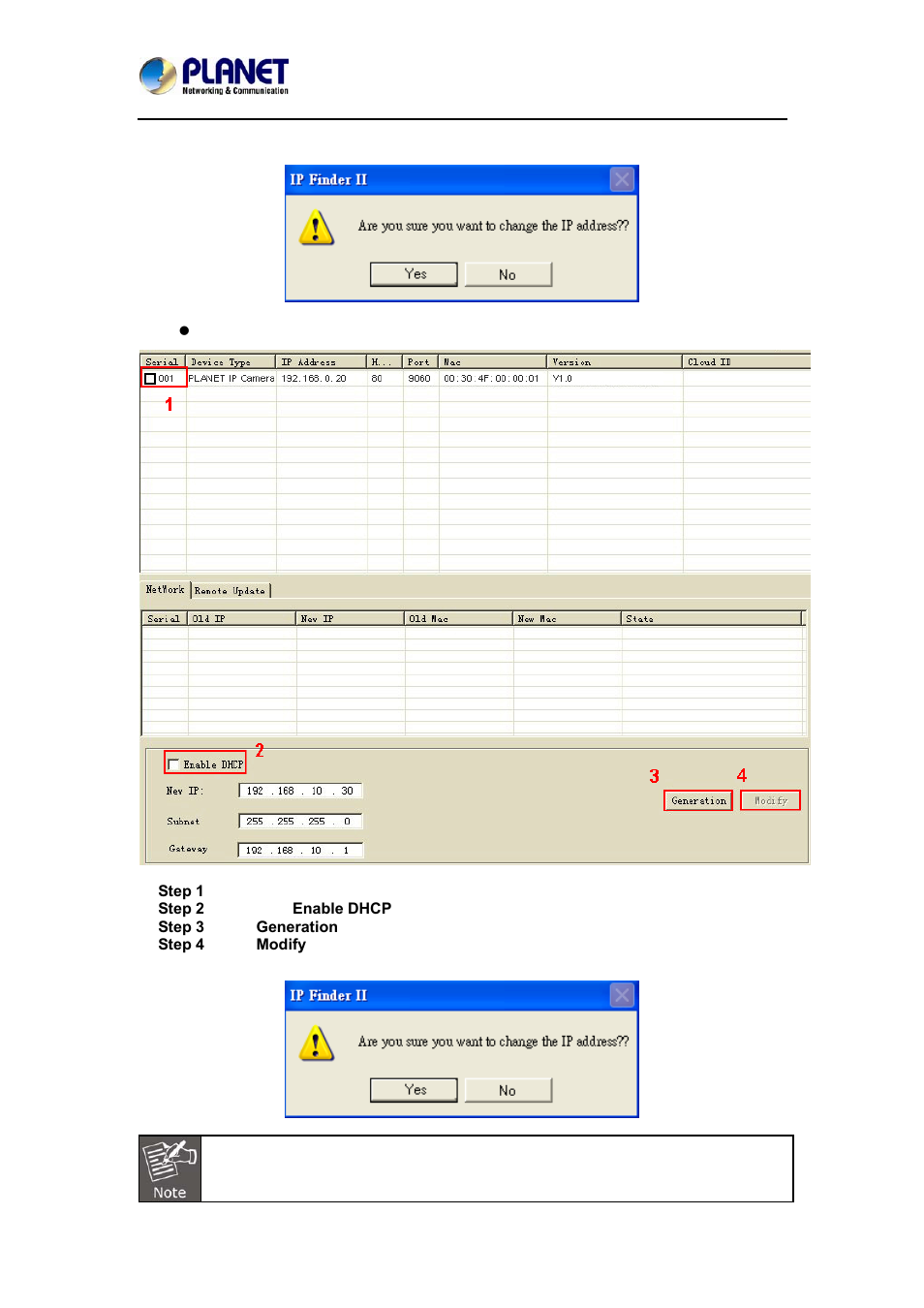 PLANET ICA-W7100 User Manual | Page 21 / 61