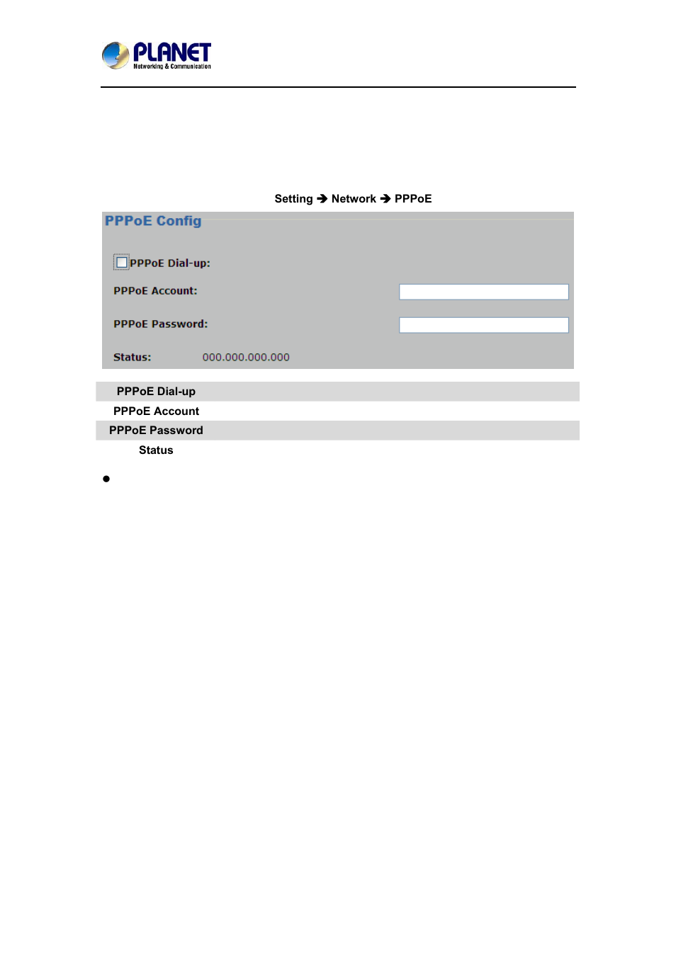 PLANET ICA-W7100 User Manual | Page 41 / 61