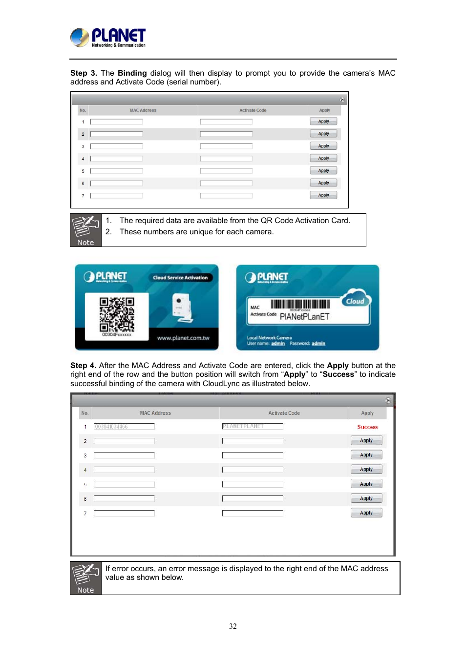 PLANET ICA-W8100 User Manual | Page 32 / 76