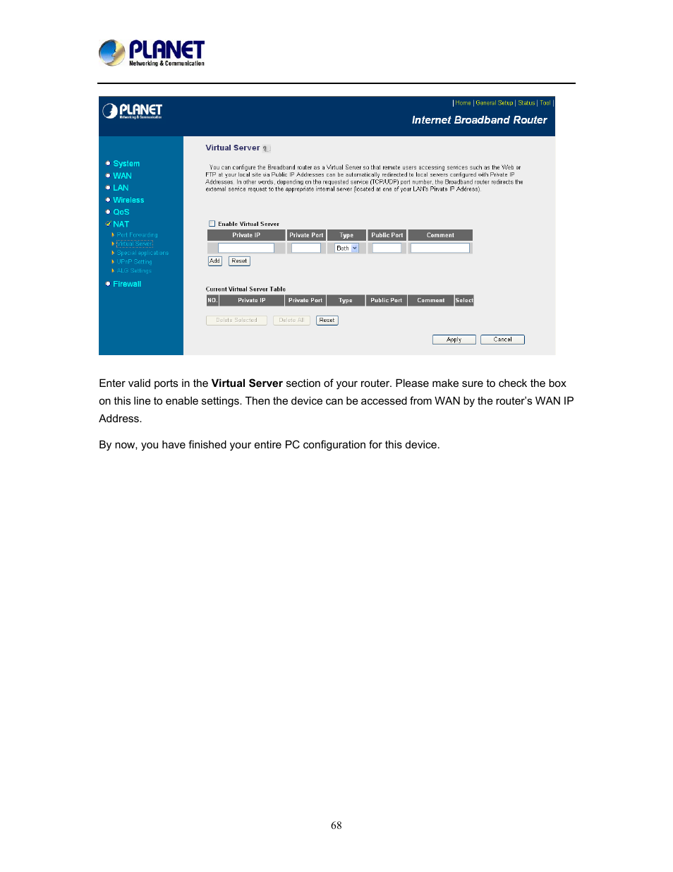 PLANET ICA-W8100 User Manual | Page 71 / 76