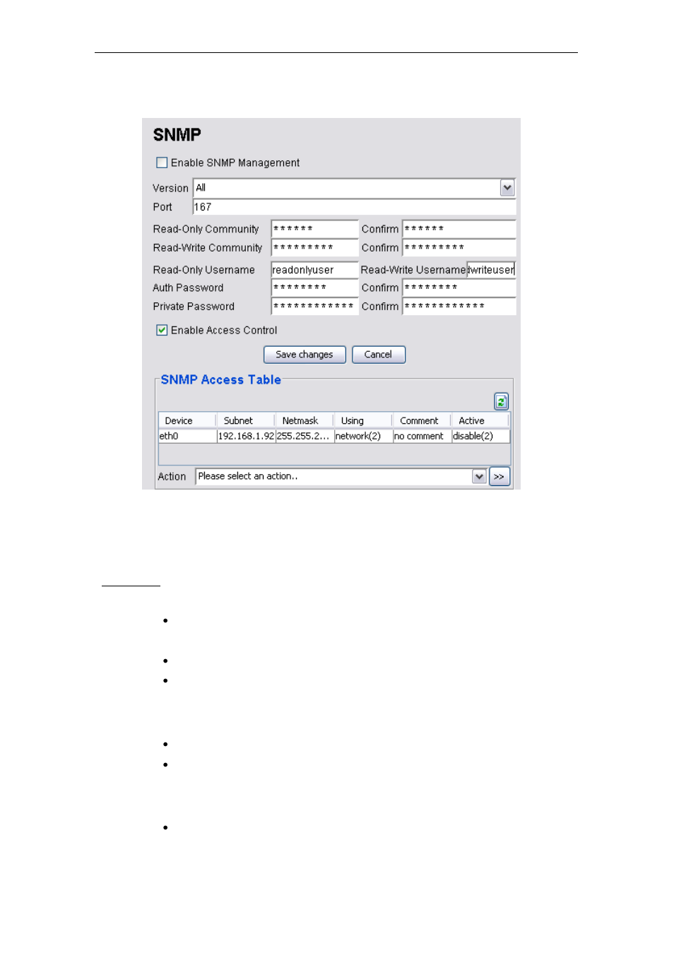 17 management > snmpd | PLANET MAP-3020 User Manual | Page 117 / 126