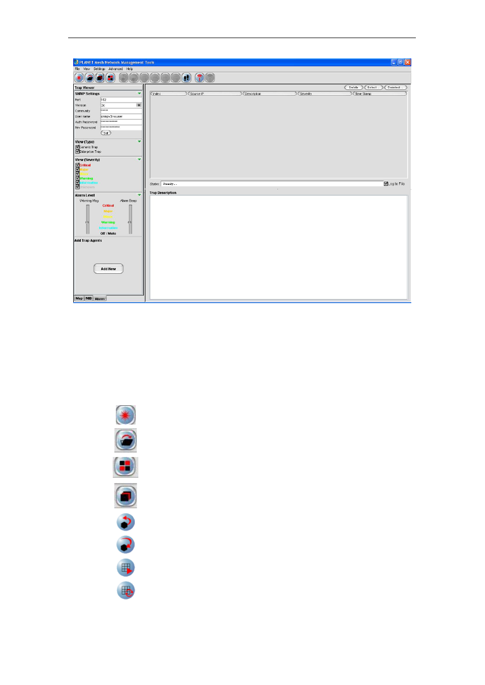 2 toolbar reference | PLANET MAP-3020 User Manual | Page 20 / 126