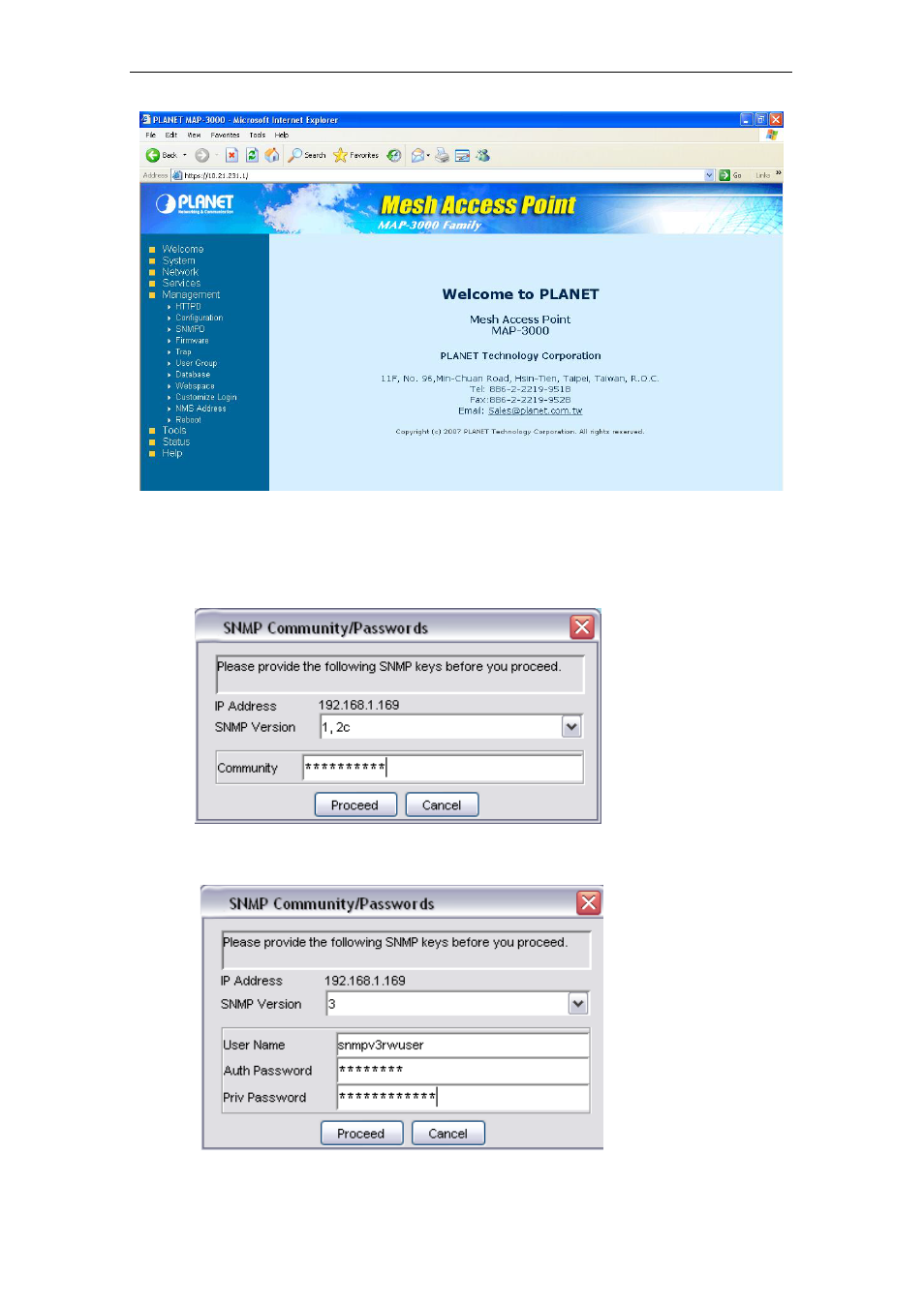 PLANET MAP-3020 User Manual | Page 59 / 126
