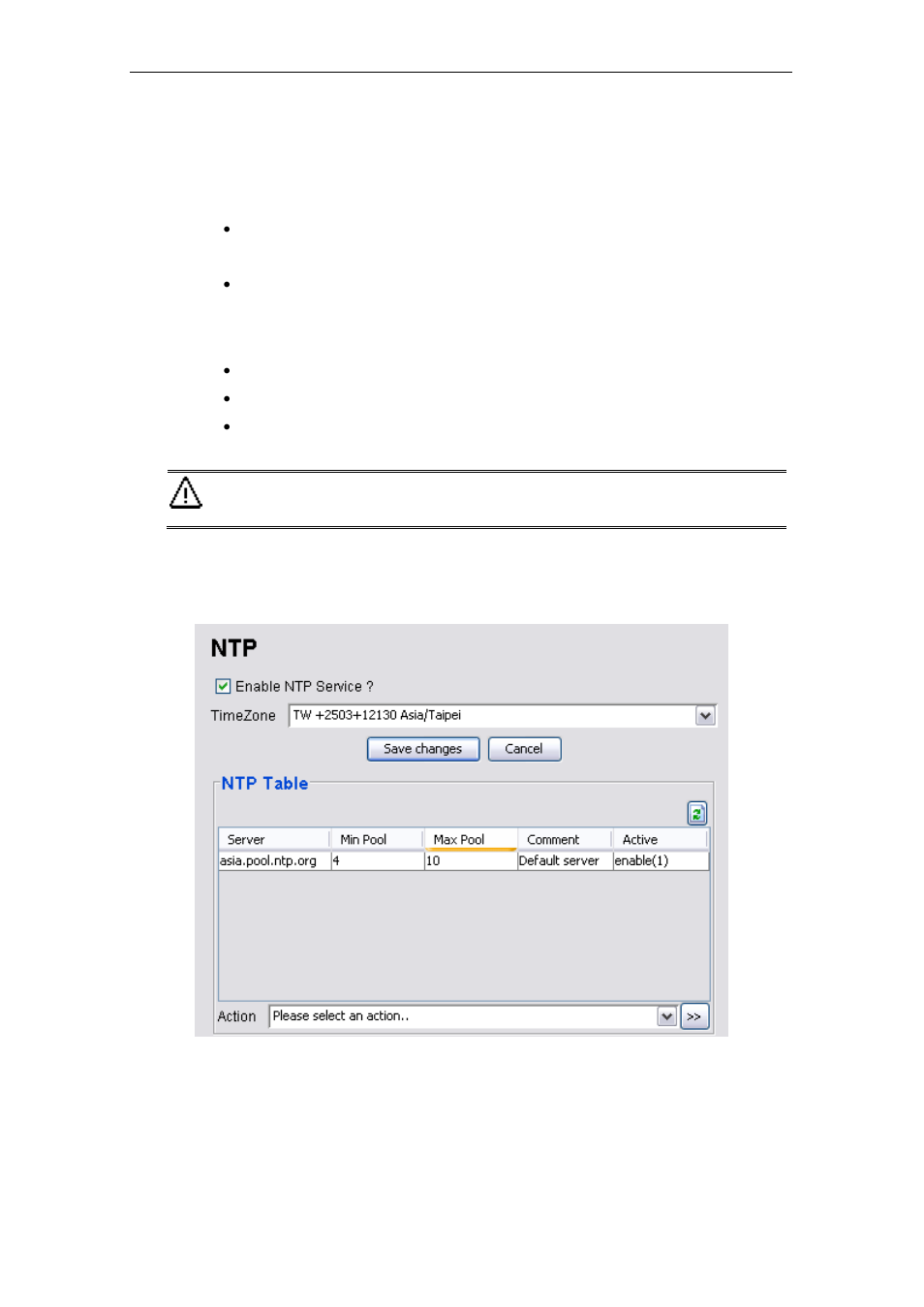 12 services > ntp | PLANET MAP-3020 User Manual | Page 91 / 126