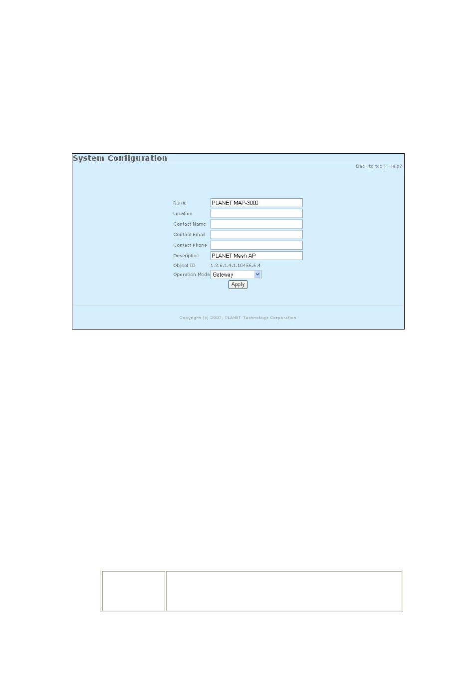 2 system, 1 system > system, System 17 | System > system 17, System > system | PLANET MAP-3100 User Manual | Page 17 / 102