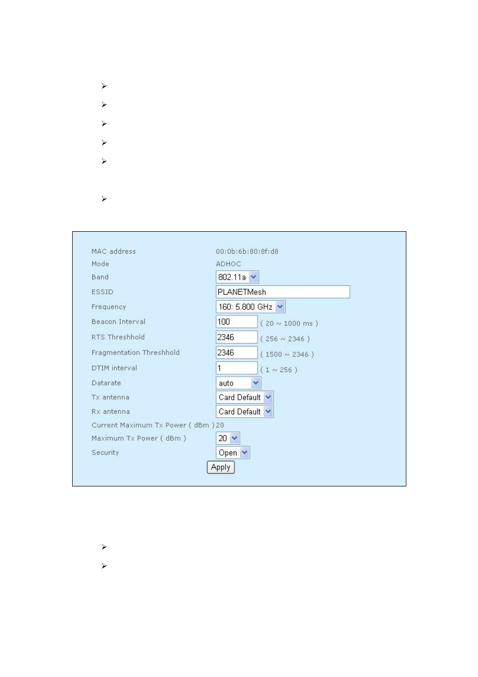 PLANET MAP-3100 User Manual | Page 31 / 102