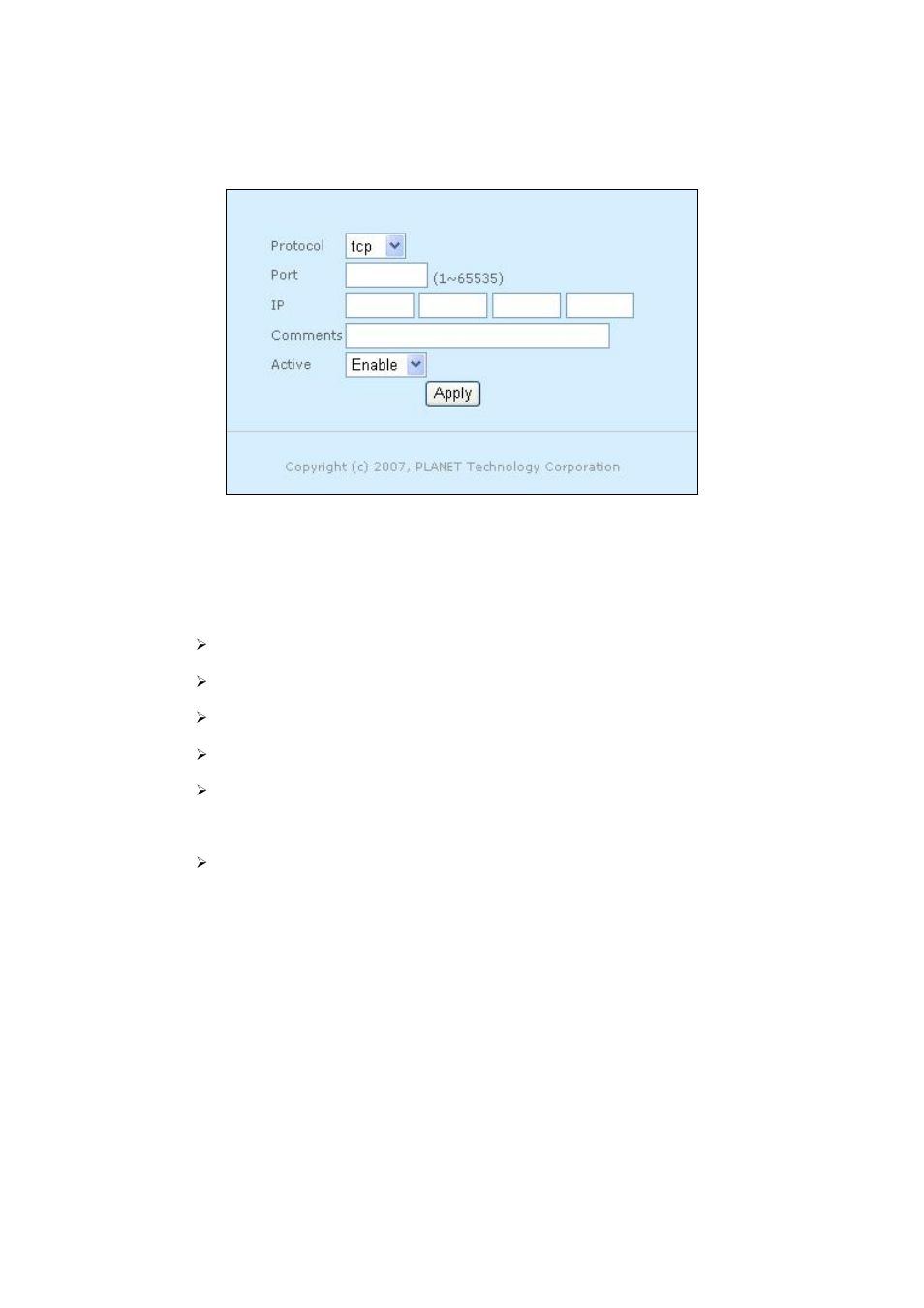 5 service > ntp, Service > ntp 50, Service > ntp | PLANET MAP-3100 User Manual | Page 50 / 102