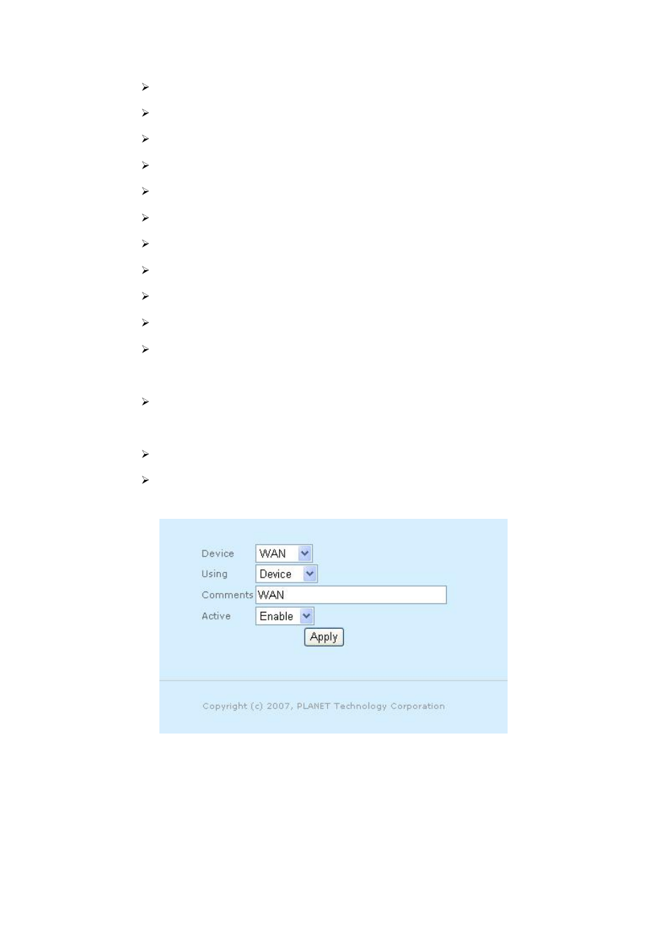 PLANET MAP-3100 User Manual | Page 73 / 102