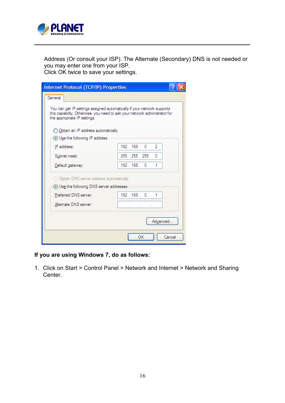 PLANET PL-510W User Manual | Page 17 / 47