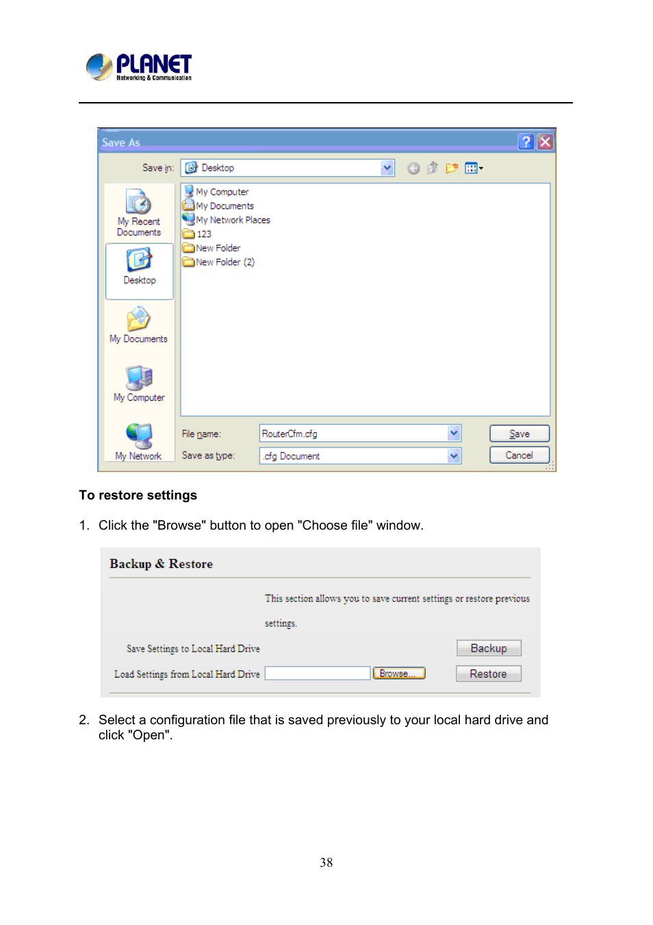 PLANET PL-510W User Manual | Page 40 / 47