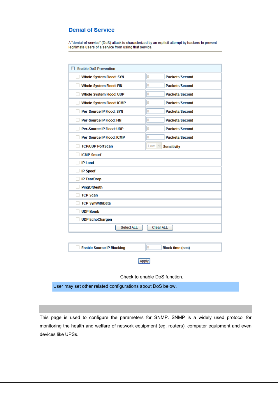Snmp management | PLANET VIP-281SW User Manual | Page 56 / 80
