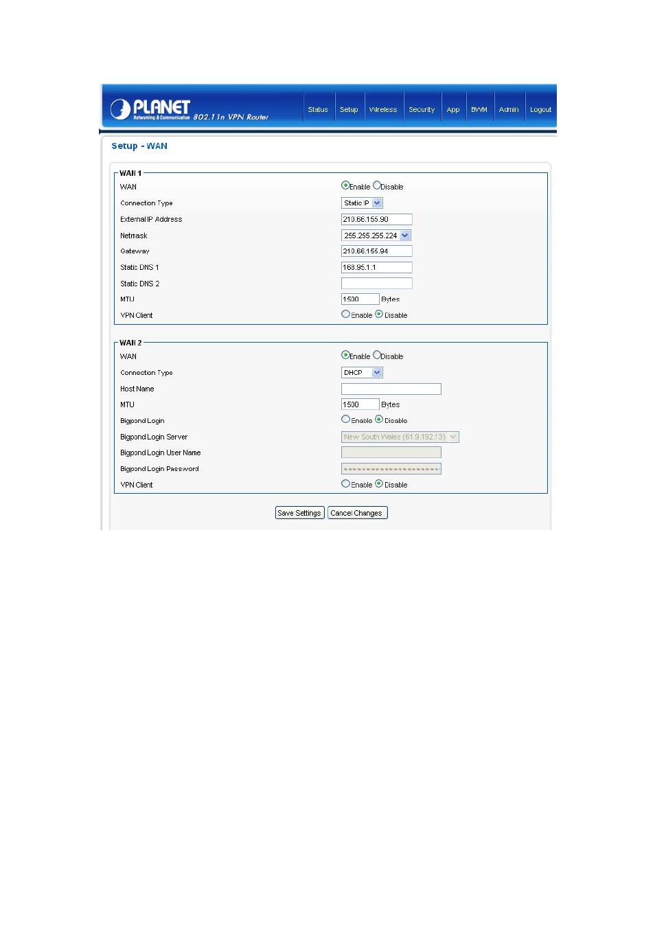 PLANET VRT-420N User Manual | Page 15 / 71