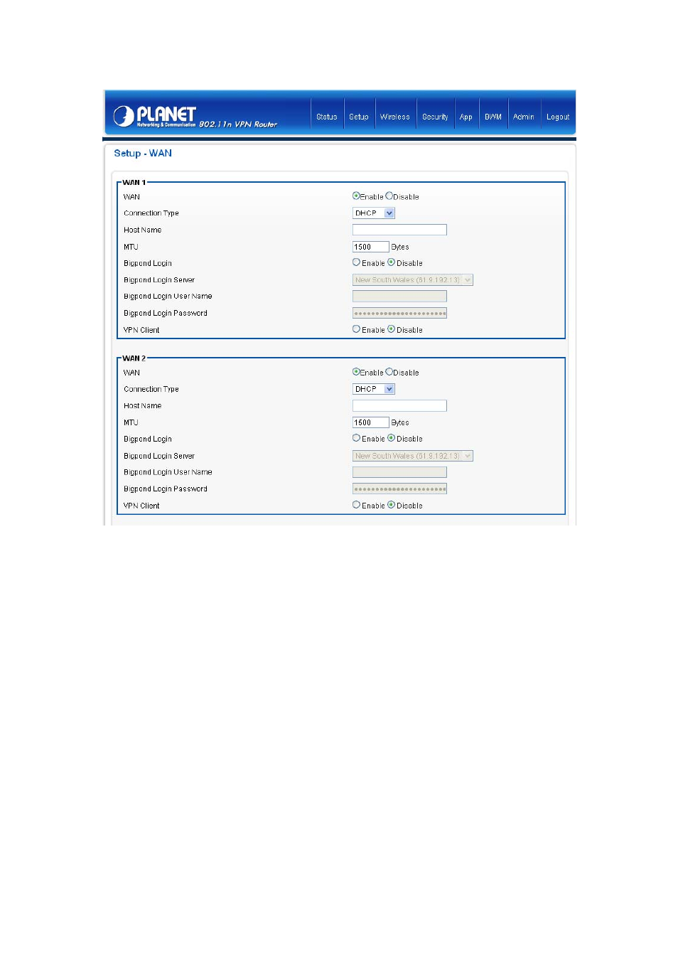 PLANET VRT-420N User Manual | Page 17 / 71