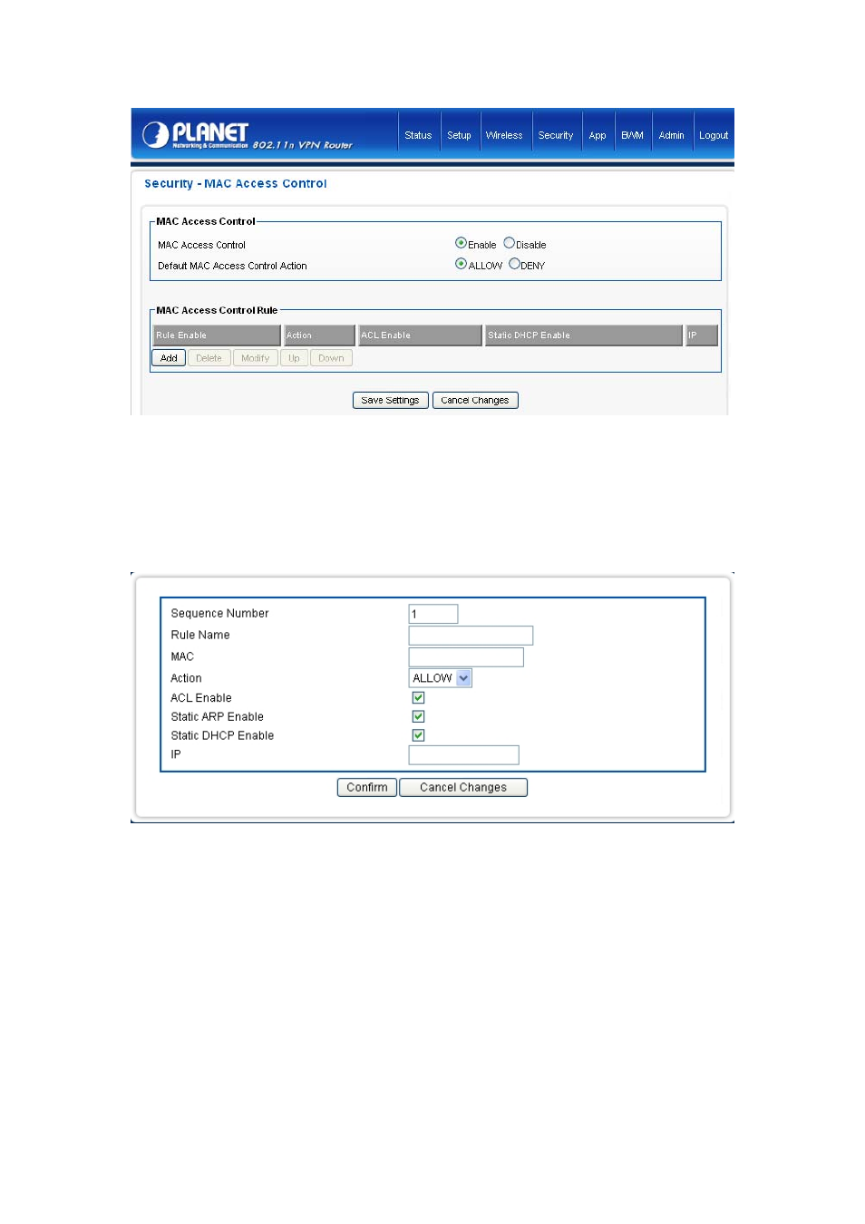 PLANET VRT-420N User Manual | Page 36 / 71