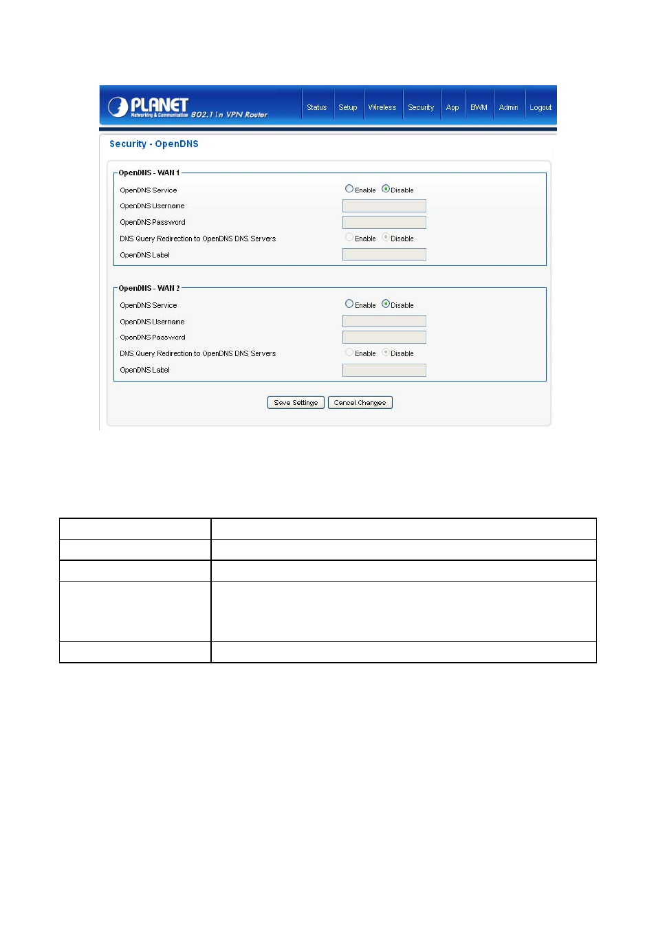 5 web filter, Ilter | PLANET VRT-420N User Manual | Page 38 / 71