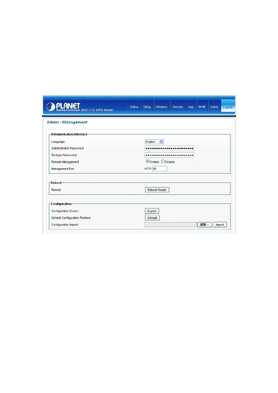 Chapter 9 logout, 1 logout, Ogout | PLANET VRT-420N User Manual | Page 67 / 71
