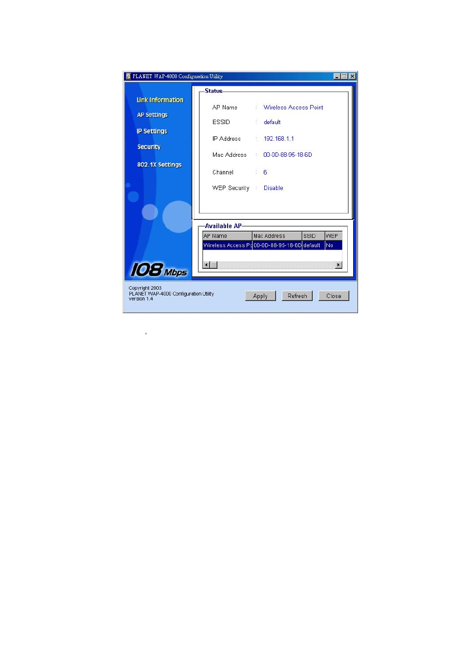 PLANET WAP-4000 User Manual | Page 25 / 63