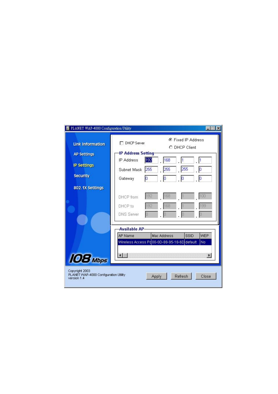 PLANET WAP-4000 User Manual | Page 28 / 63