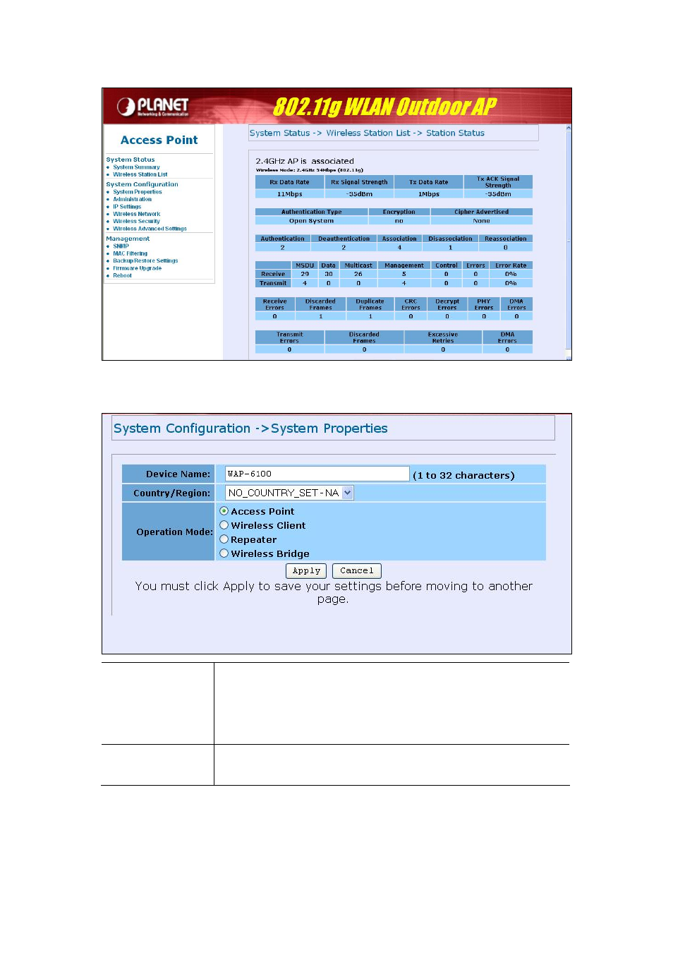 3 system properties | PLANET WAP-6100 User Manual | Page 17 / 44
