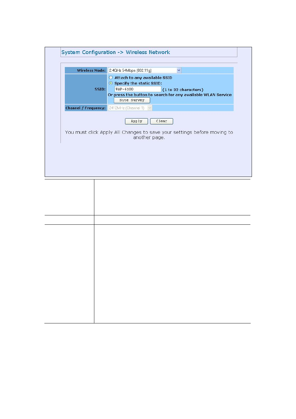 2 wireless network | PLANET WAP-6100 User Manual | Page 31 / 44